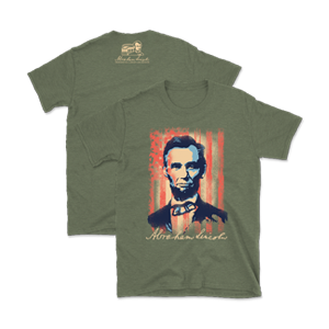 Patriotic Abraham Lincoln Graphic T-Shirt